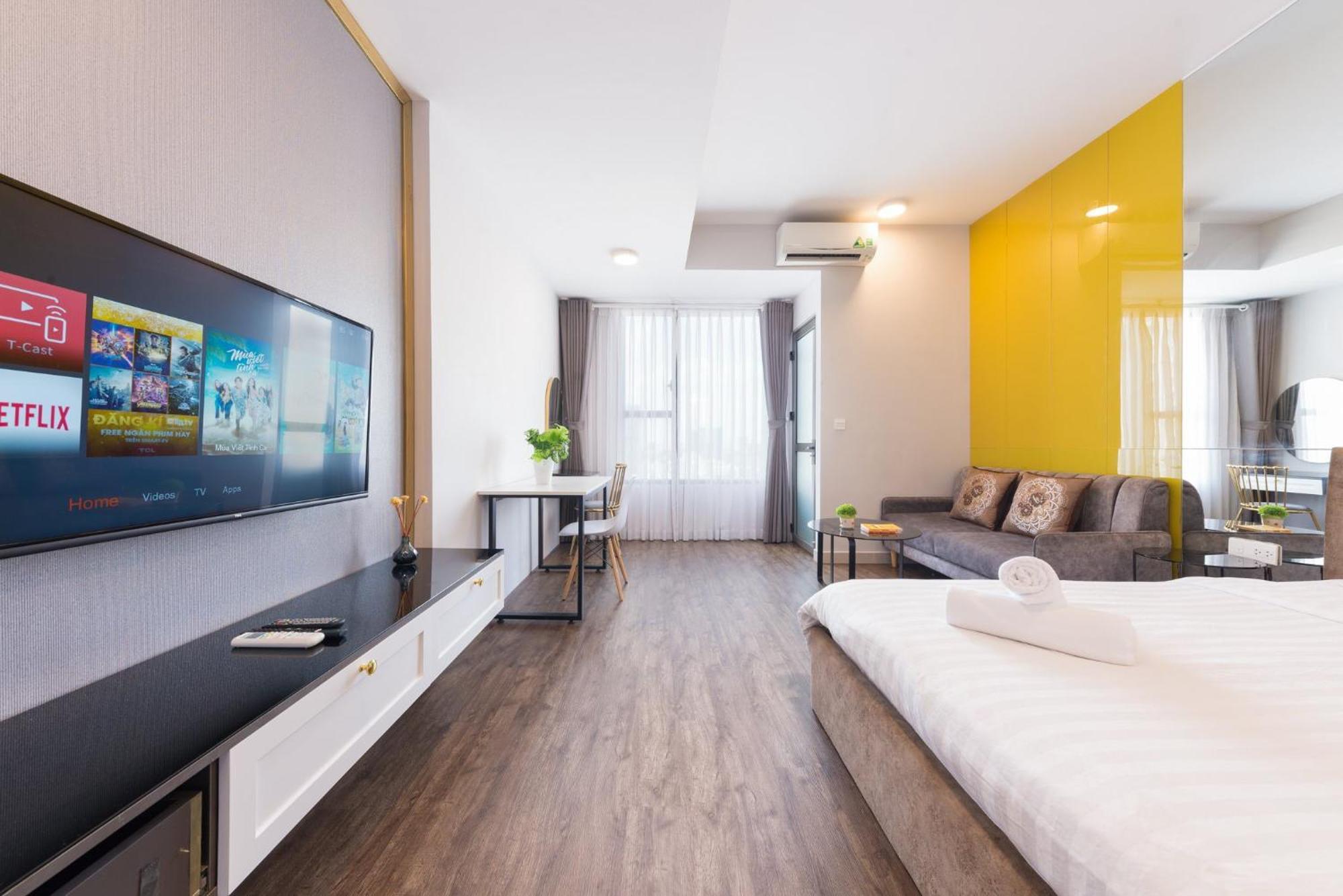 Stellar Cbd Rivergate Apartment - Pool - Free 4G Sim For 3 Nights Ho Chi Minh-Byen Eksteriør billede