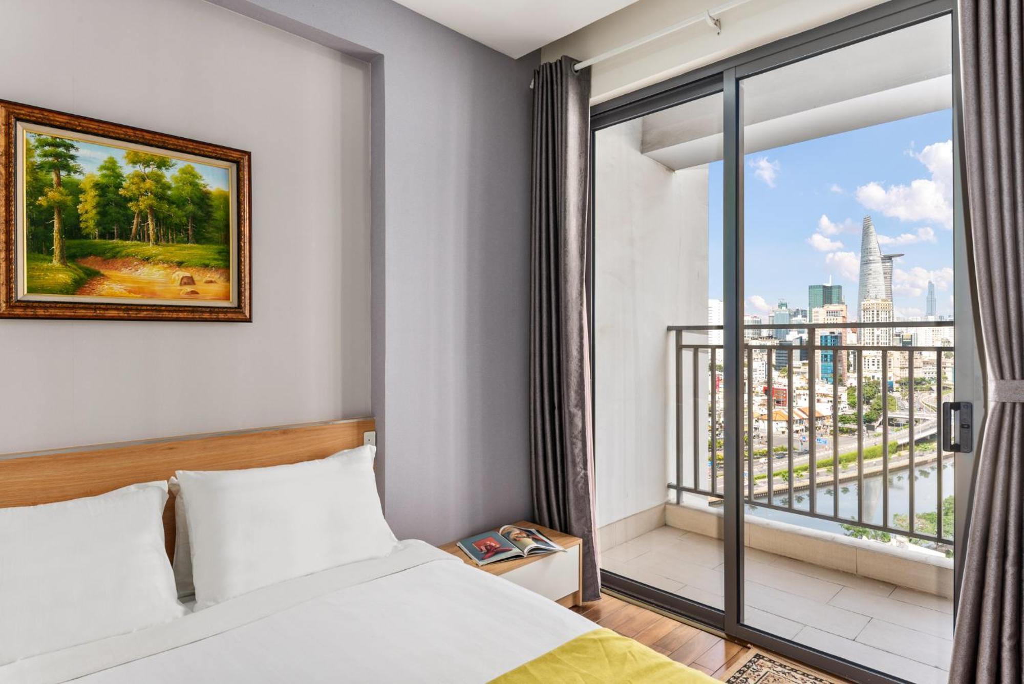 Stellar Cbd Rivergate Apartment - Pool - Free 4G Sim For 3 Nights Ho Chi Minh-Byen Eksteriør billede