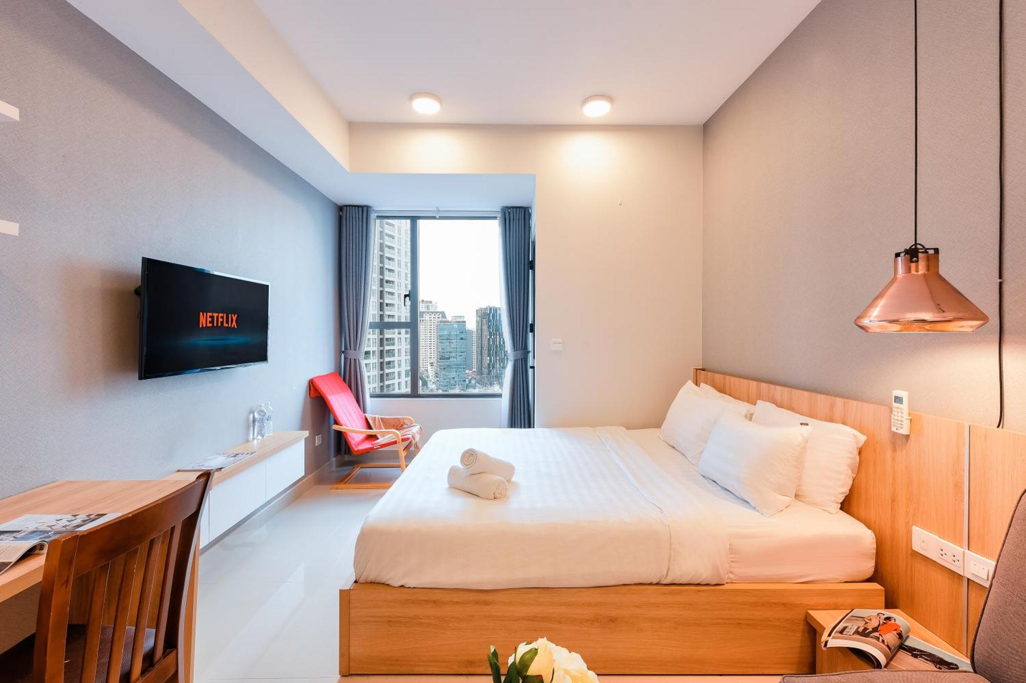 Stellar Cbd Rivergate Apartment - Pool - Free 4G Sim For 3 Nights Ho Chi Minh-Byen Eksteriør billede