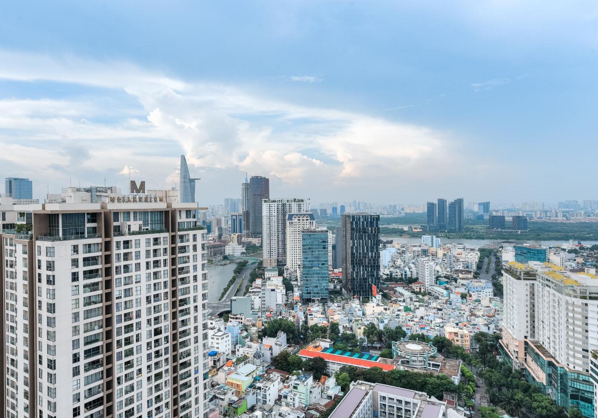 Stellar Cbd Rivergate Apartment - Pool - Free 4G Sim For 3 Nights Ho Chi Minh-Byen Eksteriør billede