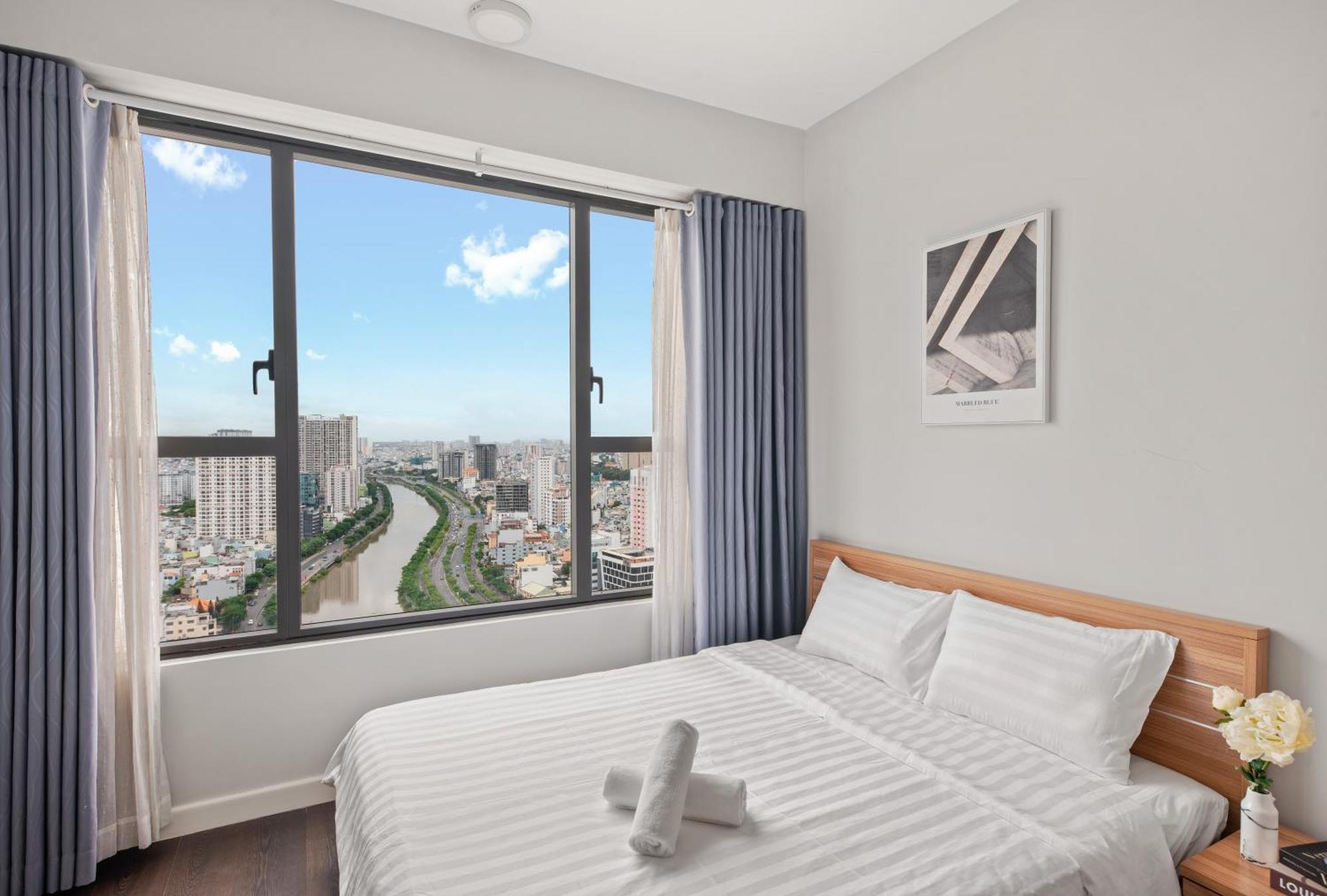 Stellar Cbd Rivergate Apartment - Pool - Free 4G Sim For 3 Nights Ho Chi Minh-Byen Eksteriør billede